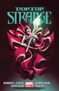 Doktor Strange. T. 3. Autor: Cates Donny, John Barber, Dennis Hopeless. Dobreksiazki.pl Okładka książki Doktor Strange. T. 3