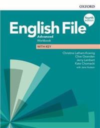 English File 4E Advanced WB + key OXFORD. Autor: Latham-Koenig Christina, Oxenden Clive, Chomacki Kate, Lambert Jerry. Dobreksiazki.pl Okładka książki English File 4E Advanced WB + key OXFORD