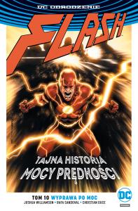 Flash T.10 Wyprawa po moc. Autor: Joshua Williamson. Dobreksiazki.pl Okładka książki Flash T.10 Wyprawa po moc