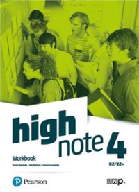 High Note 4 WB B2/B2+ + Online Practice PEARSON. Autor: Daniel Brayshaw, Hastings Bob, Sosnowska Danuta Joanna. Dobreksiazki.pl Okładka książki High Note 4 WB B2/B2+ + Online Practice PEARSON