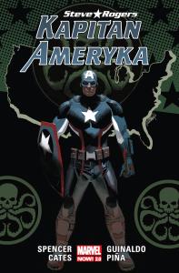 Kapitan Ameryka. Steve Rogers T.2. Autor: Nick Spencer, Cates Donny. Dobreksiazki.pl Okładka książki Kapitan Ameryka. Steve Rogers T.2
