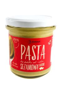 KruKam Pasta sezamowa tahini 300g. Producent: KruKam. Dobreksiazki.pl Zdjęcie produktu KruKam Pasta sezamowa tahini 300g
