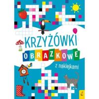Krzyżówki obrazkowe z naklejkami. Autor: Opracowanie zbiorowe. Dobreksiazki.pl Okładka książki Krzyżówki obrazkowe z naklejkami
