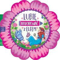 Lubię kolorować z elfem (duży format). Autor: Opracowanie zbiorowe. Dobreksiazki.pl Okładka książki Lubię kolorować z elfem (duży format)