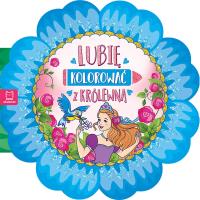 Lubię kolorować z królewną (duży format). Autor: Opracowanie zbiorowe. Dobreksiazki.pl Okładka książki Lubię kolorować z królewną (duży format)