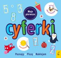Moje pierwsze cyferki. Autor: Opracowanie zbiorowe. Dobreksiazki.pl Okładka książki Moje pierwsze cyferki