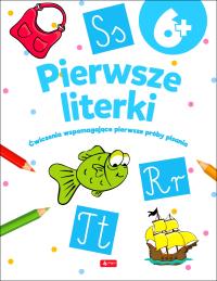 Pierwsze literki. Autor: Opracowanie zbiorowe. Dobreksiazki.pl Okładka książki Pierwsze literki