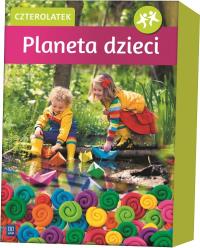 Okładka książki Planeta dzieci Czterolatek BOX WSiP