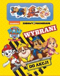 Psi Patrol. Zabawy z magnesami. Wybrani do akcji. Autor: Opracowanie zbiorowe. Dobreksiazki.pl Okładka książki Psi Patrol. Zabawy z magnesami. Wybrani do akcji