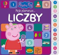Świnka Peppa. Moje pierwsze.. Liczby. Autor: Opracowanie zbiorowe. Dobreksiazki.pl Okładka książki Świnka Peppa. Moje pierwsze.. Liczby