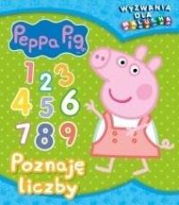 Świnka Peppa. Poznaję liczby. Autor: Opracowanie zbiorowe. Dobreksiazki.pl Okładka książki Świnka Peppa. Poznaję liczby