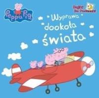 Świnka Peppa. Wyprawa dookoła świata. Autor: Opracowanie zbiorowe. Dobreksiazki.pl Okładka książki Świnka Peppa. Wyprawa dookoła świata