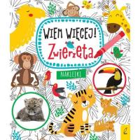 Wiem więcej! Zwierzęta. Autor: Opracowanie Zbiorowe. Dobreksiazki.pl Okładka książki Wiem więcej! Zwierzęta