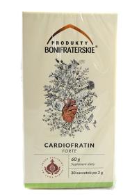 Zioła Bonifratrów Herbatka Cardiofratin na krążenie 60g 30x2g. Producent: Produkty Bonifraterskie. Dobreksiazki.pl Zdjęcie produktu Zioła Bonifratrów Herbatka Cardiofratin na krążenie 60g 30x2g