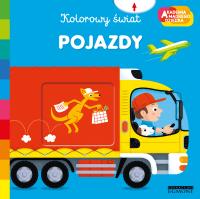 Akademia mądrego dziecka. Pojazdy. Autor: Pierre Caillou. Dobreksiazki.pl Okładka książki Akademia mądrego dziecka. Pojazdy
