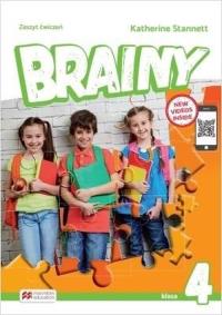 Brainy 4 WB MACMILLAN. Autor: Beare Nick. Dobreksiazki.pl Okładka książki Brainy 4 WB MACMILLAN