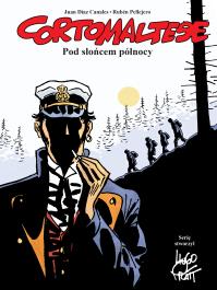 Corto Maltese T.13 Pod słońcem północy. Autor: Juan DiazCanales. Dobreksiazki.pl Okładka książki Corto Maltese T.13 Pod słońcem północy