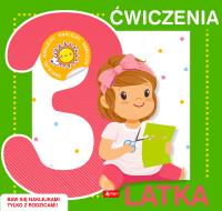 Ćwiczenia 3-latka z naklejkami. Autor: Opracowanie zbiorowe. Dobreksiazki.pl Okładka książki Ćwiczenia 3-latka z naklejkami