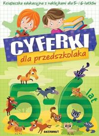 Cyferki dla przedszkolaka 5-6 lat.. Autor: Opracowanie zbiorowe. Dobreksiazki.pl Okładka książki Cyferki dla przedszkolaka 5-6 lat.