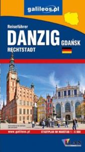 Danzig Rechtstadt Riesefuhrer Galileos/niem/Gdańsk po prawej stronie miasta gigantyczny przewodnik Galileusz/niem/. Autor: Zwoliński Grzegorz. Dobreksiazki.pl Okładka książki Danzig Rechtstadt Riesefuhrer Galileos/niem/Gdańsk po prawej stronie miasta gigantyczny przewodnik Galileusz/niem/