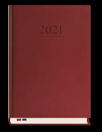 KAL.STACJONARNY BORDO 2015- PRMI. Autor: T-229V-B. Dobreksiazki.pl Okładka książki KAL.STACJONARNY BORDO 2015- PRMI