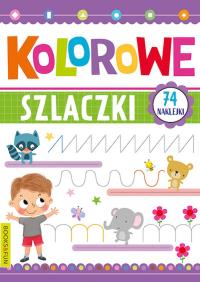 Kolorowe szlaczki. Autor: Opracowanie zbiorowe. Dobreksiazki.pl Okładka książki Kolorowe szlaczki