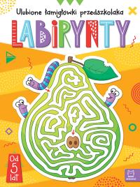 Labirynty. Ulubione łamigłówki przedszkolaka. Autor: Opracowanie zbiorowe. Dobreksiazki.pl Okładka książki Labirynty. Ulubione łamigłówki przedszkolaka