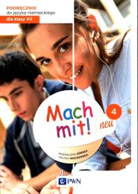Mach mit! neu 4 Podręcznik 7. Autor: Górska Magdalena, Wachowska Halina. Dobreksiazki.pl Okładka książki Mach mit! neu 4 Podręcznik 7