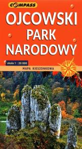 Mapa kieszonkowa - Ojcowski Park Narodowy 1:20 000. Autor: Praca zbiorowa. Dobreksiazki.pl Okładka książki Mapa kieszonkowa - Ojcowski Park Narodowy 1:20 000