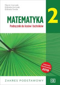 Okładka książki Matematyka LO 2 ZP OE PAZDRO