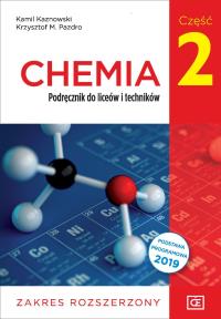 Nowe chemia podręcznik dla klasy 2 liceów i techników zakres rozszerzony CHR2. Autor: Kamil Kaznowski. Dobreksiazki.pl Okładka książki Nowe chemia podręcznik dla klasy 2 liceów i techników zakres rozszerzony CHR2