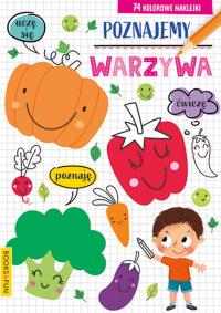 Poznajemy warzywa. Autor: Opracowanie zbiorowe. Dobreksiazki.pl Okładka książki Poznajemy warzywa