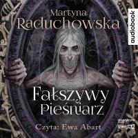 CDMP3 Fałszywy pieśniarz. Autor: Martyna Raduchowska. Dobreksiazki.pl Okładka książki CDMP3 Fałszywy pieśniarz
