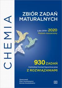 Chemia Zbiór zadań maturalnych Lata 2010-2020 Poziom rozszerzony 930 zadań CKE z rozwiązaniami. Autor: Piotr Kosztołowicz, Dorota Kosztołowicz. Dobreksiazki.pl Okładka książki Chemia Zbiór zadań maturalnych Lata 2010-2020 Poziom rozszerzony 930 zadań CKE z rozwiązaniami