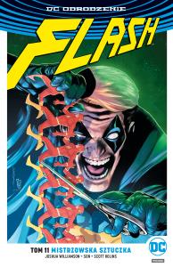 Flash T.11 Mistrzowska sztuczka. Autor: Joshua Williamson. Dobreksiazki.pl Okładka książki Flash T.11 Mistrzowska sztuczka
