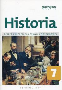 Okładka książki Historia SP 7 Zeszyt ćwiczeń w.2017 OPERON