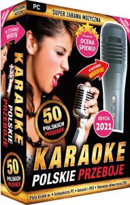 Karaoke Polskie Przeboje edycja 2021 - z mikrofonem (PC-DVD). Wydawca: Avalon. Dobreksiazki.pl Opakowanie Karaoke Polskie Przeboje edycja 2021 - z mikrofonem (PC-DVD)