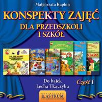 Okładka książki Konspekty zajęć dla przedszkoli i szkół cz.1