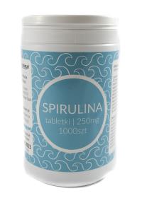KruKam Spirulina 250mg 1000tabl.. Producent: KruKam. Dobreksiazki.pl Zdjęcie produktu KruKam Spirulina 250mg 1000tabl.