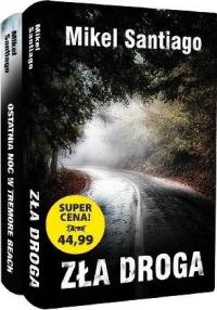 Pakiet: Ostatnia noc w Tremore Beach/ Zła droga. Autor: Santiago Mikel. Dobreksiazki.pl Okładka książki Pakiet: Ostatnia noc w Tremore Beach/ Zła droga