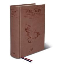 Pismo Święte ST i NT kolor brązowy. Autor: Praca zbiorowa. Dobreksiazki.pl Okładka książki Pismo Święte ST i NT kolor brązowy