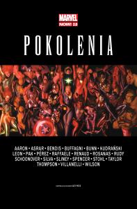 Pokolenia. Autor: Nick Spencer, Brian Michael Bendis. Dobreksiazki.pl Okładka książki Pokolenia