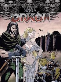 Saga Orków 3 Łowca nagród. Autor: Michael Peinkofer, Bratenstein Jan. Dobreksiazki.pl Okładka książki Saga Orków 3 Łowca nagród