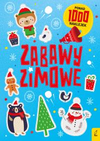 Zabawy świąteczne. Ponad 1000 naklejek. Autor: Opracowanie zbiorowe. Dobreksiazki.pl Okładka książki Zabawy świąteczne. Ponad 1000 naklejek