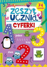 Zeszyt ucznia Cyferki. Autor: Opracowanie zbiorowe. Dobreksiazki.pl Okładka książki Zeszyt ucznia Cyferki