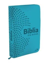 Biblia dla kobiet turkusowa (etui z zamkiem). Autor: Praca zbiorowa. Dobreksiazki.pl Okładka książki Biblia dla kobiet turkusowa (etui z zamkiem)