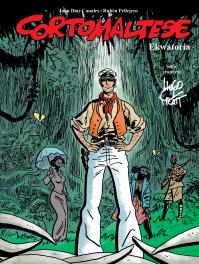 Corto Maltese T.14 Ekwatoria. Autor: Juan DiazCanales, Rubn Pellejero. Dobreksiazki.pl Okładka książki Corto Maltese T.14 Ekwatoria