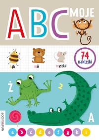 Moje ABC z naklejkami. Autor: Opracowanie zbiorowe. Dobreksiazki.pl Okładka książki Moje ABC z naklejkami