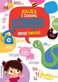 Nauka i zabawa. Dzwięki. Zeszyt ćwiczeń. Autor: Opracowanie zbiorowe. Dobreksiazki.pl Okładka książki Nauka i zabawa. Dzwięki. Zeszyt ćwiczeń