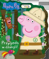 Peppa Pig. Przyjaciele z bajki.Przygoda w dżungli!. Autor: Opracowanie zbiorowe. Dobreksiazki.pl Okładka książki Peppa Pig. Przyjaciele z bajki.Przygoda w dżungli!